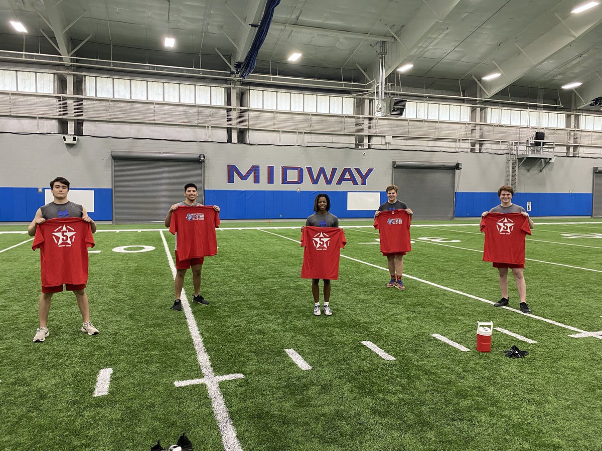 Congrats to these athletes for being named 5 star athletes for our offseason program.

Blake Keith <a href="/BlakeKeith8/">Blake Keith</a> 
Erik Estrada <a href="/erik5421/">Erik”EJ”Estrada</a> 
Chance Birdwell <a href="/channcce/">MR.DRIP</a> 
Taylor Dudley 
Kaden Patrick