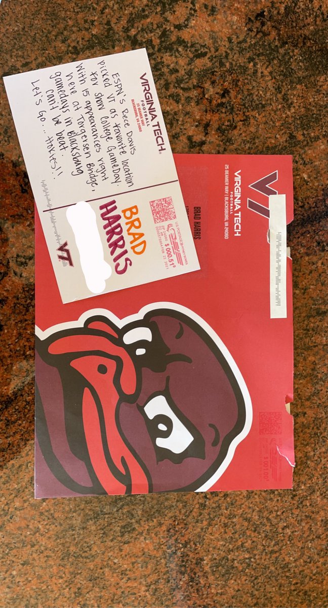 b1radh's tweet photo. VT๐ฆ @VT_Recruiting https://t.co/kVqewVits2