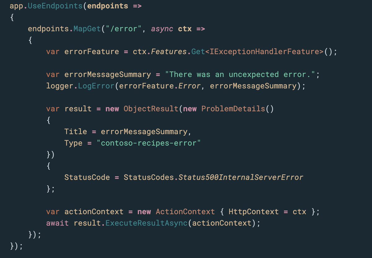 cecilphillip's tweet image. ActionResults in ASP.NET are really useful for crafting HTTP responses. I also like that you don&apos;t need a controller to use them 👨🏽‍💻😮
#aspnetcore #dotnet #webapi