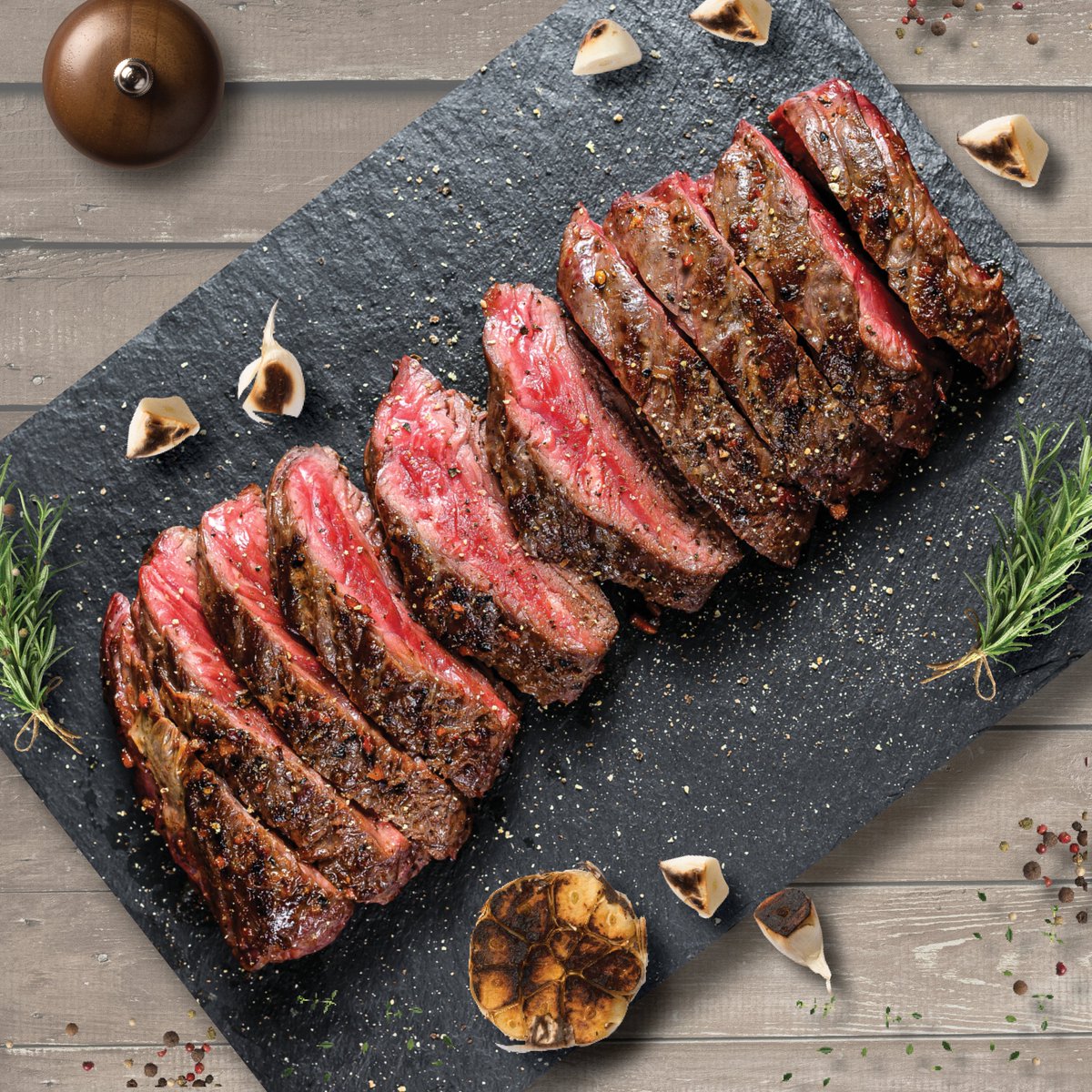 Our weekend sale is happening now! Today, 2/25, through Saturday, 2/27, New York Strip is $16.99/lb, with a savings of $4.00/lb! Take advantage of this sale, price is good while supplies last!