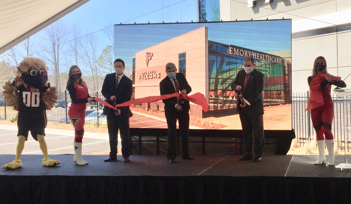 Tim J. Evans, CEcD (@timevanscecd) on Twitter photo The brand new Emory Orthopedics & Spine Center in Flowery Branch is officially open <a href="/AtlantaFalcons/">Atlanta Falcons</a> headquarters and training facility! The facility is a work of art constructed by @CarrollDanielCC . World-class care in sports medicine! <a href="/emoryhealthcare/">Emory Healthcare</a> <a href="/GvilleHallBiz/">Greater Hall Chamber</a> The brand new Emory Orthopedics & Spine Center in Flowery Branch is officially open <a href="/AtlantaFalcons/">Atlanta Falcons</a> headquarters and training facility! The facility is a work of art constructed by @CarrollDanielCC . World-class care in sports medicine! <a href="/emoryhealthcare/">Emory Healthcare</a> <a href="/GvilleHallBiz/">Greater Hall Chamber</a>