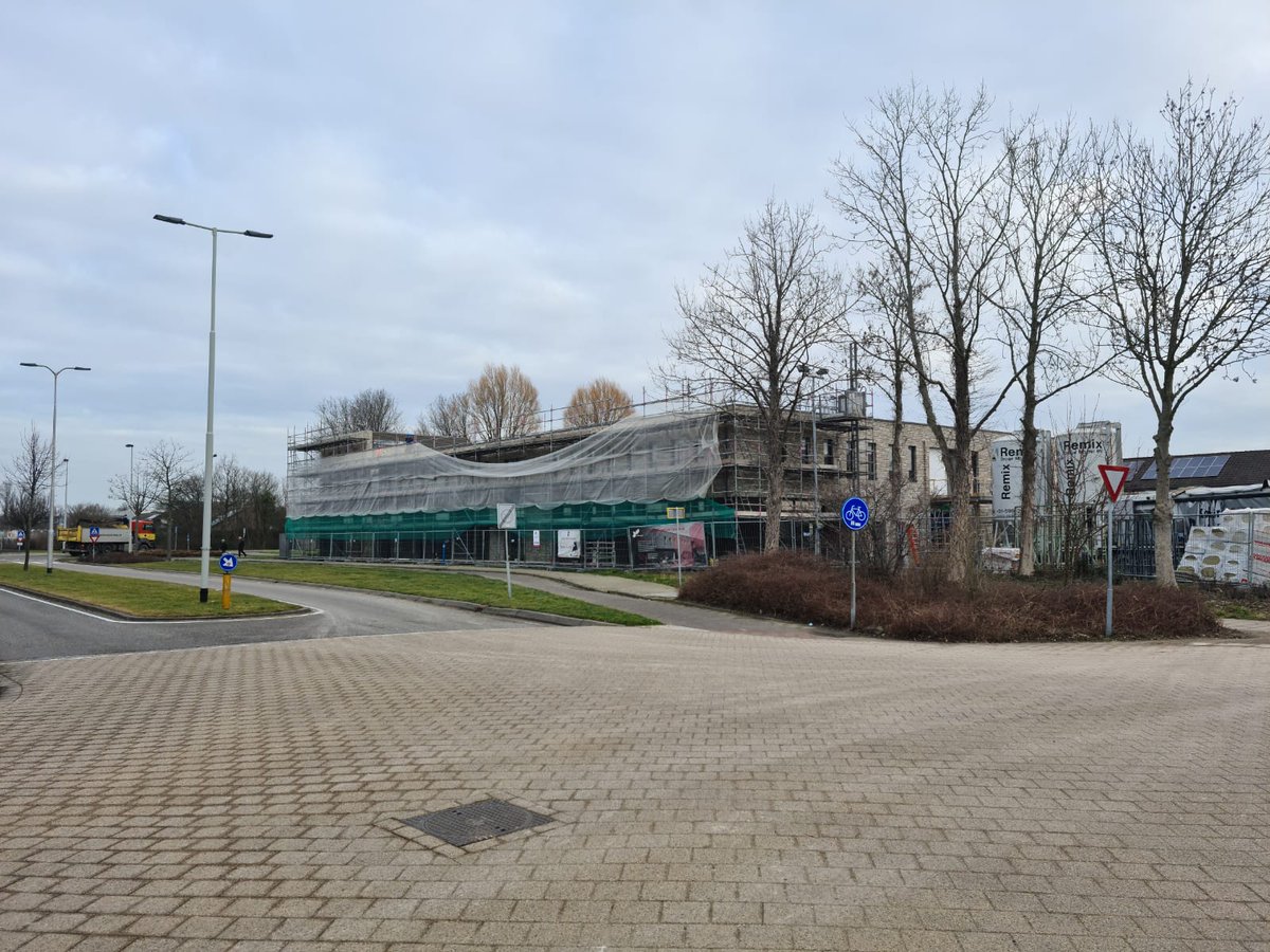 #gezondheidscentrum 't Dok te Hellevoetsluis gaat in rap tempo door. Nog even en diverse zorgverleners gaan zich er huisvesten!