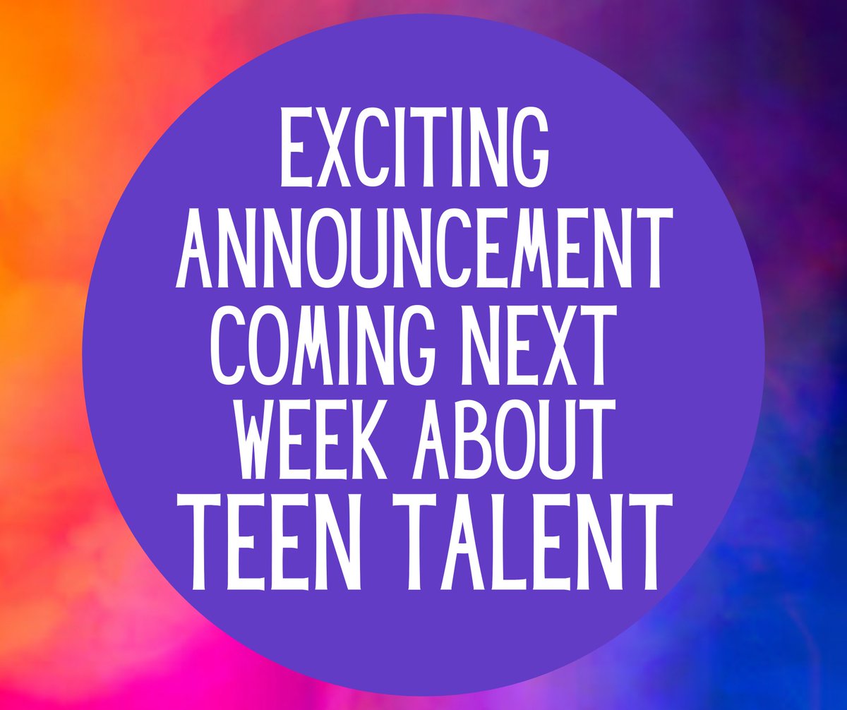 Applications for Teen Talent 2021 will be out Monday at the earliest. This year there have been NEW Categories added and some RULE CHANGES. It would be beneficial to familiarize yourself with them. You can download the manual here:  cogyouthstore.org/shop/teen-tale… #teentalent #cogTT2021