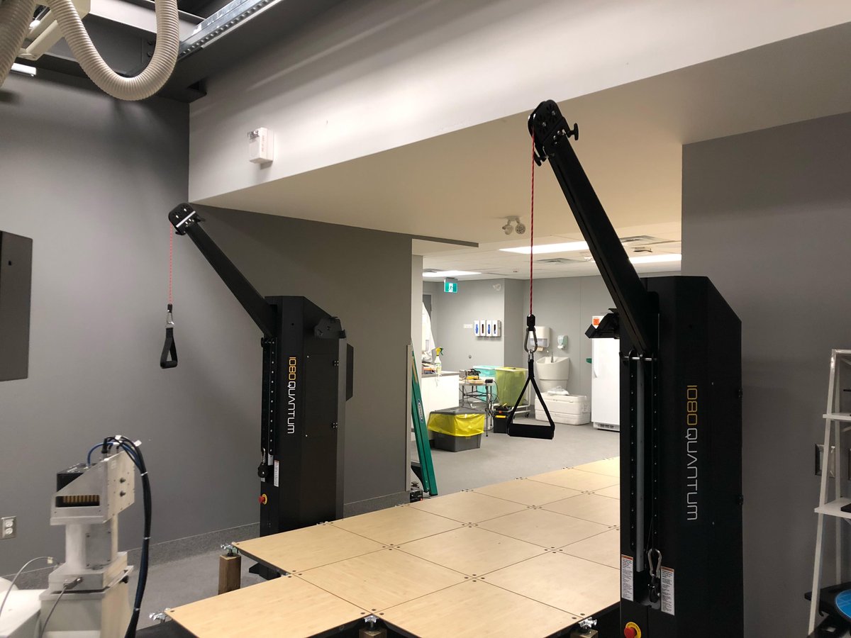 SkelObsLab's tweet image. Very excited about our new installation - 1080 Quantums. Allows us to specify velocity, force, and differential loads for concentric and eccentric contractions for upper and lower extremity research! Also nice to be in the lab again with @ErinLeeQU @mgawheatley and @weltelauren!