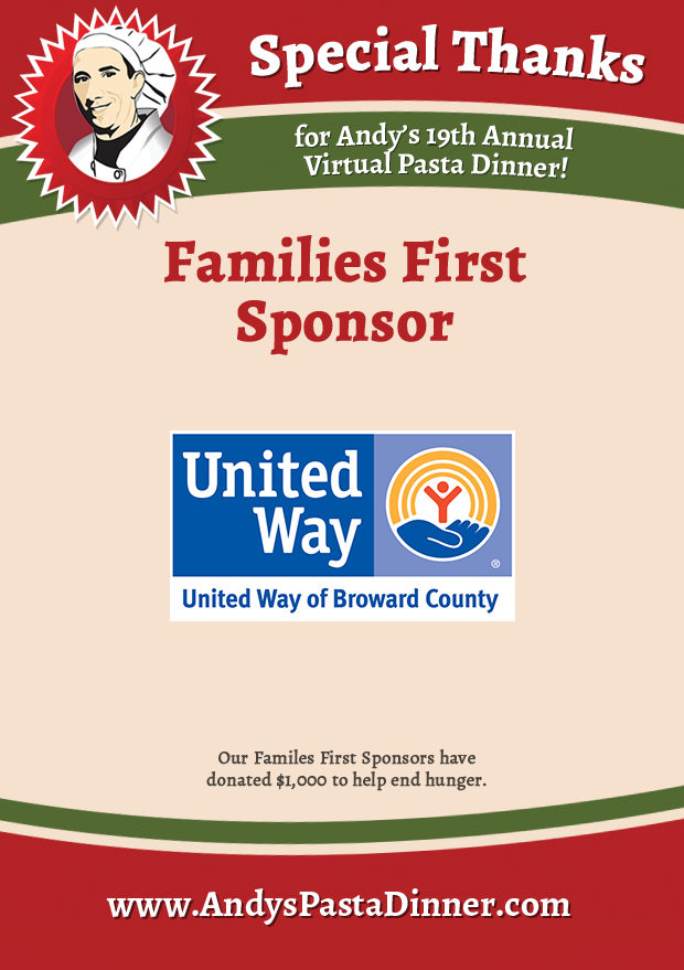 andyspasta's tweet photo. Thank you to our Families First sponsor United Way of Broward County! #apd2021 https://t.co/uwE5g2cndr
