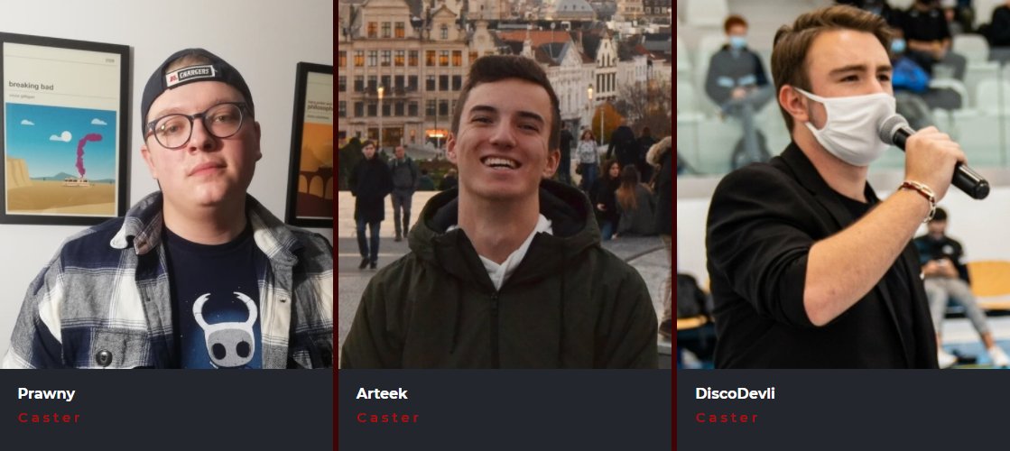 Hello Champions! 🛼

Tomorrow is the day of the Roller Master Series! Our official French casters are ready: <a href="/PrawnyTv/">Prawny</a>, <a href="/DiscoDevli/">Disco Devli 🪩🕹️</a> and <a href="/ArteekTV/">Guillaume "Arteek" Beeckman</a> 
Don't forget to register here: bit.ly/3bhg9vE

See you in the rink!