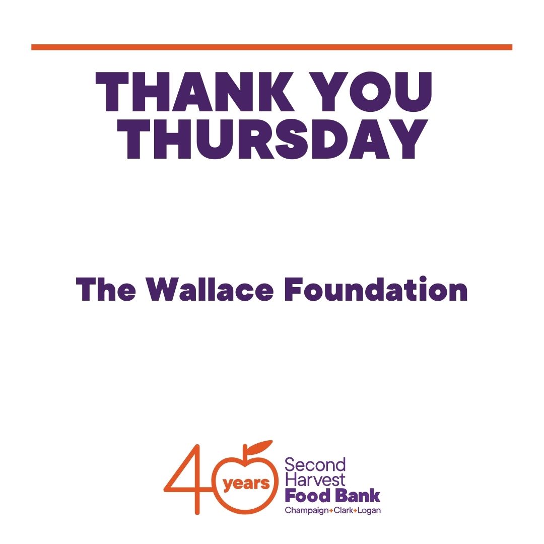 We are so #thankful from the support we receive from our donors and sponsors. Today's shout out is to The Wallace Foundation for their $10,000 contribution! #ThankfulThursday