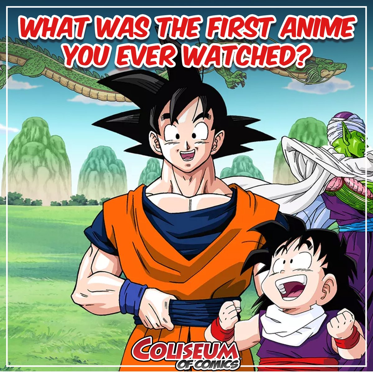 ColiseumofComic's tweet photo. What was the first anime you ever watched? https://t.co/XPgRy5g5eG