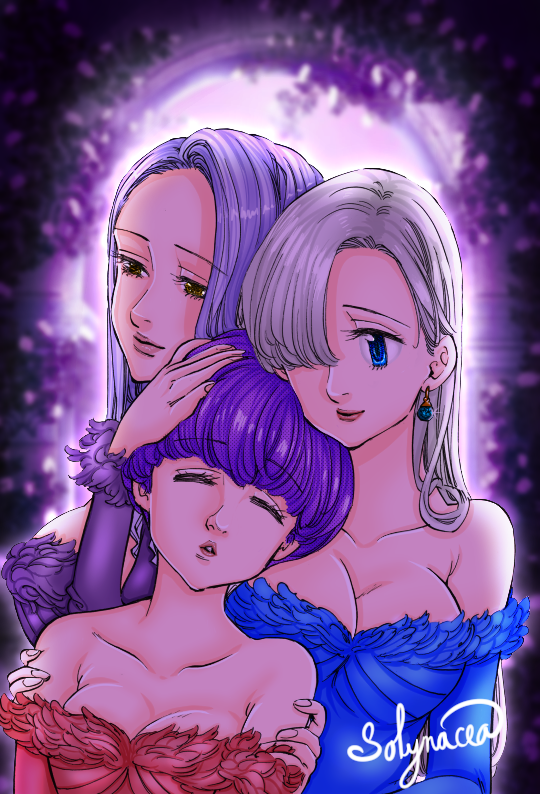 solynaceaart's tweet photo. The Three Princesses of Liones
#七つの大罪 #nnt #nanatsunotaizai #margaretliones #veronicaliones #elizabethliones #nntedit #mangaedit #myart https://t.co/2wYE1RJhyC