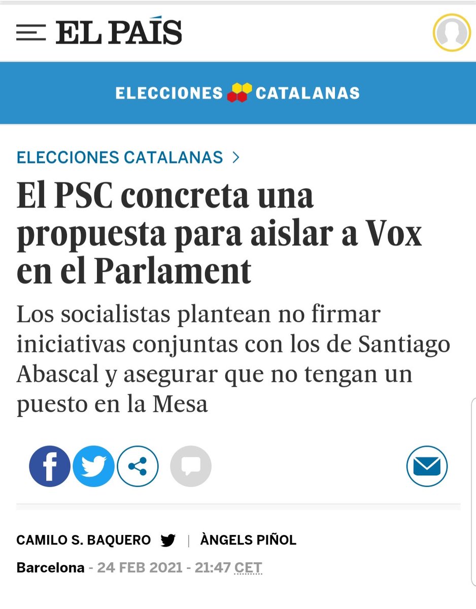 Santi_ABASCAL's tweet photo. El PSC es una secta antinacional y antidemocrática, llena de acomplejados y de personajes que actúan como los auténticos limacos del separatismo.

Nos honra su rechazo. https://t.co/Yzbcf8Rm4Y