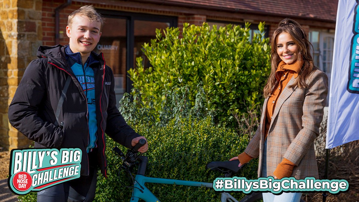 .<a href="/CherylOfficial/">Cheryl</a> and <a href="/BillyMonger/">Billy Monger</a> had a chance to catch up today when she came down to support Billy on his first cycling day of #BillysBigChallenge 🙌 

Do your part and support: bit.ly/37v6sIY