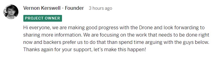 Xanthias6's tweet photo. Yay!!! Let's make this happen!

Let's see Vernon prosecuted for his fraud!

For some reason Vernon thinks he's making 'good progress', and rather than share information he's 'looking forward to sharing' (eh?).

Is he on drugs? https://t.co/0K9AMK6pM6