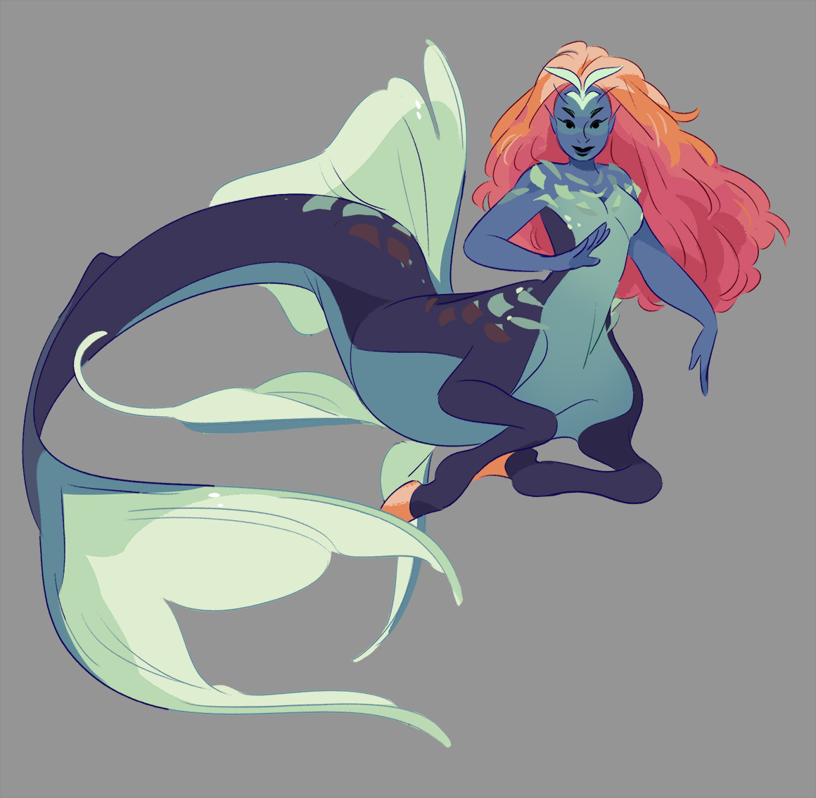 CitrusFoam's tweet photo. Luca teaser got me thinkin, maybe after sphinx book, maybe mermaid book? maayyyybeeeee🌊 https://t.co/5aSFAcA9Au