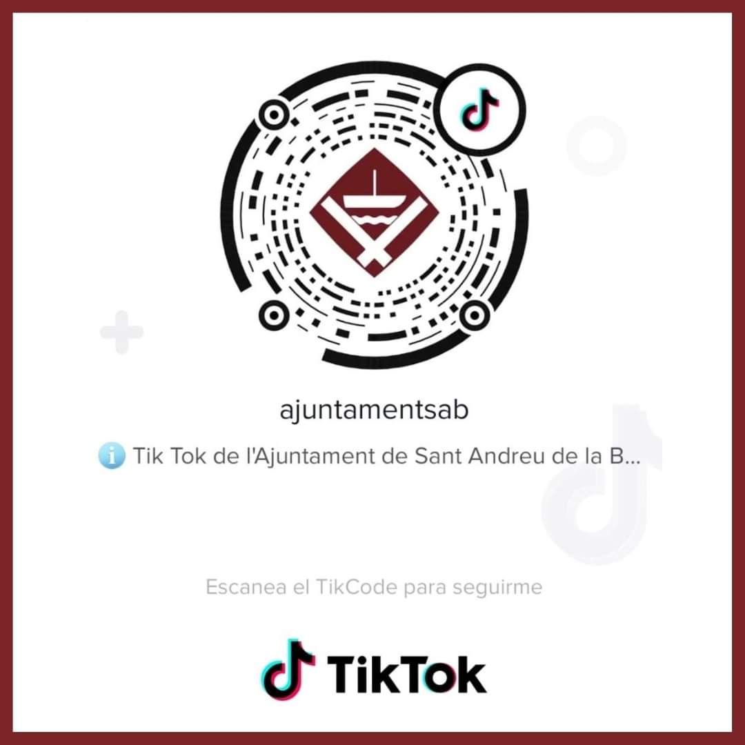 JaboDuran's tweet photo. 🥳L'Ajuntament de Sant Andreu de la Barca a TikTok! @ajuntamentsab

👉Después de unos meses de prueba, ya lo tenemos aquí!

💡Innovando y acercándonos a "nuevos" perfiles #AAPP #innovaciónpublica https://t.co/dAWbfuhG9m