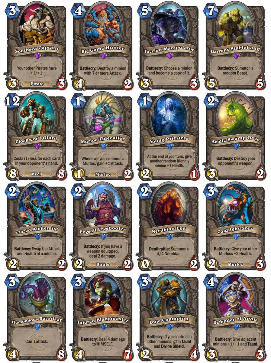 Types Of Decks In Hearthstone All Four Deck Types