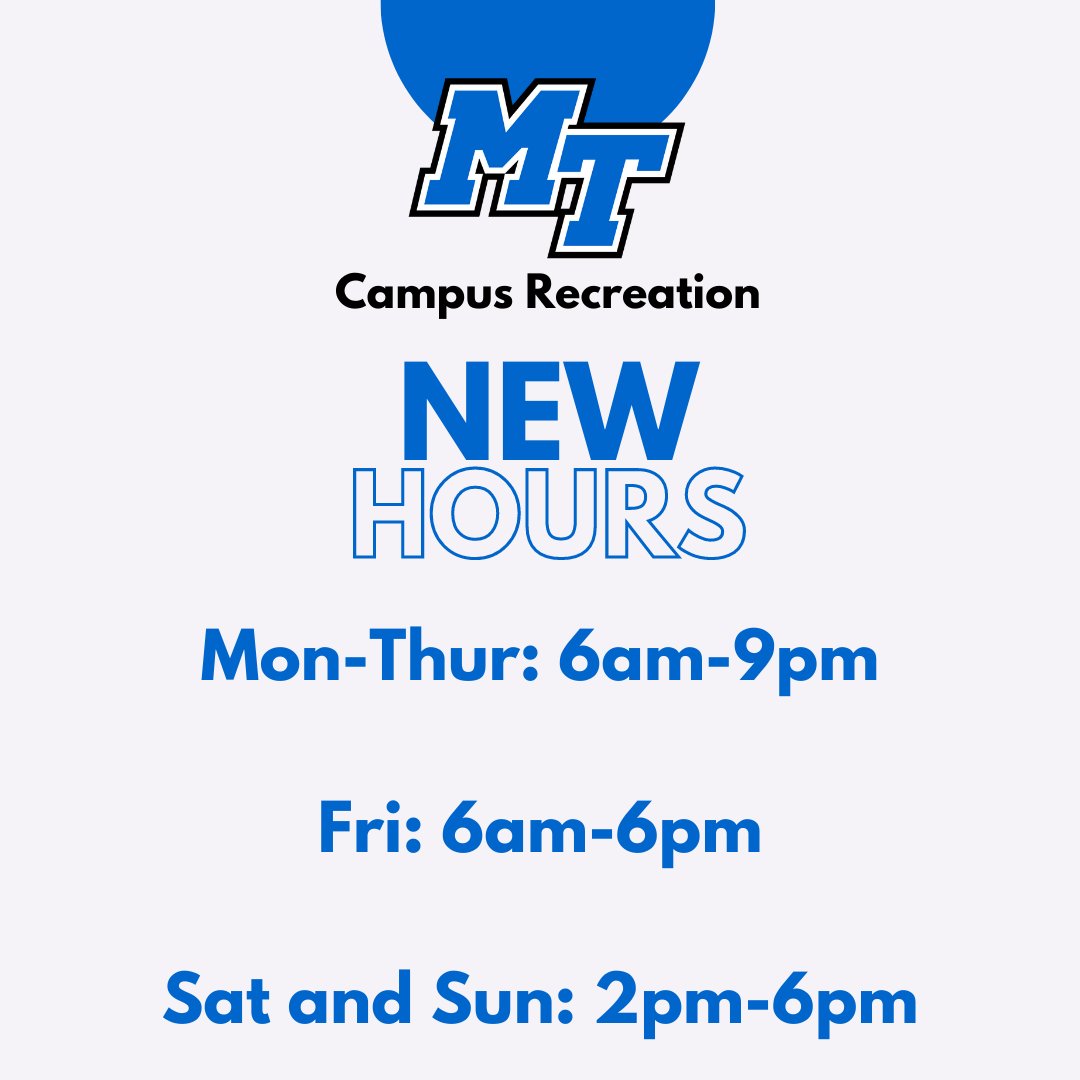 MTSU Campus Rec tweet media