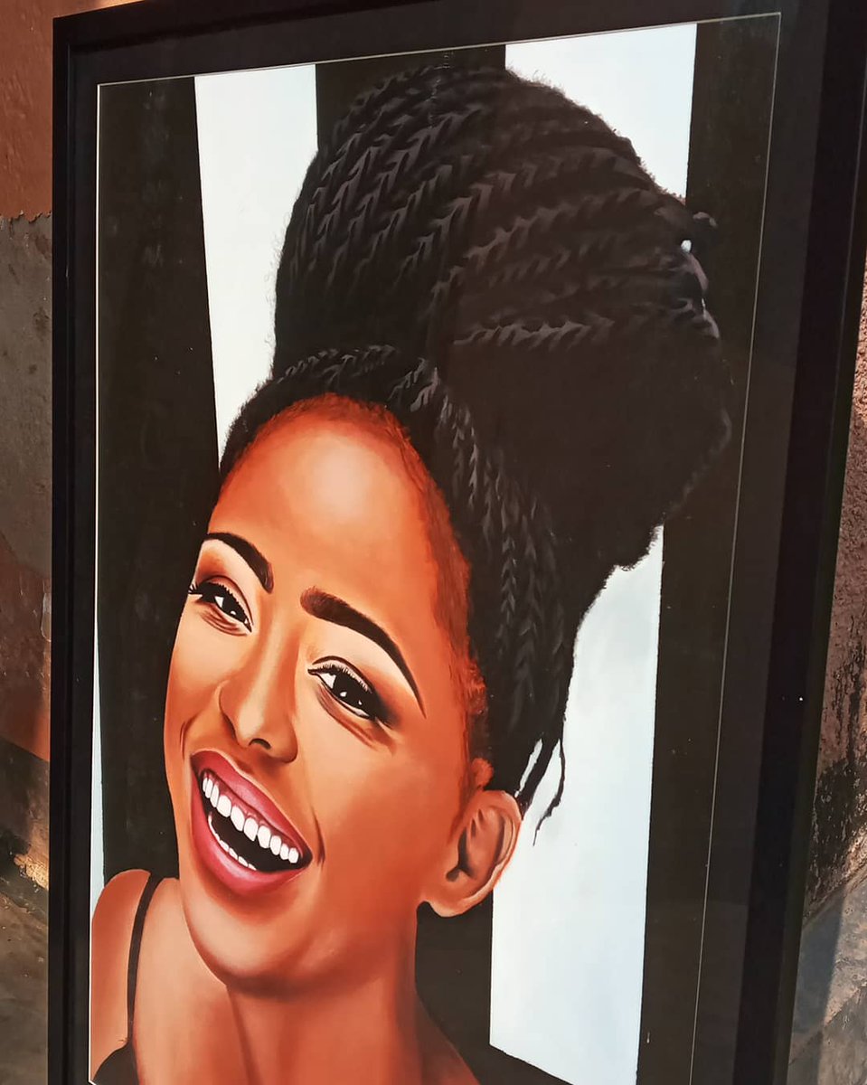 versatilartist's tweet photo. ##artworld #art #artlovers #portraits #final piece @sheilasalta #nbskatchup #nbstelevision https://t.co/0YKshx7NaZ