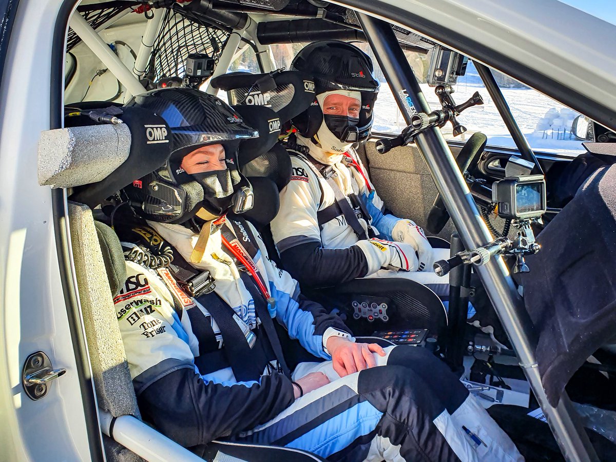 For kort tid siden hadde vi besøk av <a href="/GodMorgenNorge/">God morgen Norge</a> på rallytest👋🏻 Fredag morgen er det tid for å skru på TV'n og få en actionfylt start på dagen😊 Sørg for at kaffen er klar til 07:39 for da går vi på! <a href="/FrankToreLarsen/">Frank Tore Larsen</a>

26. februar ➡️ TV2 kl. 07:35 📺
#RallyNM #GOLarsenEriksen