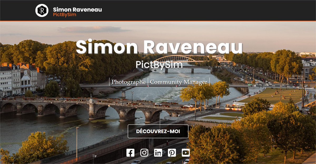 Tout est parti d'un projet en cours, et c'est devenu un défi personnel, découvrez mon CV sous forme de site web ➡ cv-simon-raveneau.fr
Mon objectif était de proposer un site web entièrement codé par mes soins. Mission réussie ? A vous de me le dire !
#Angers <a href="/MDSAngers/">MyDigitalSchool49Student</a>