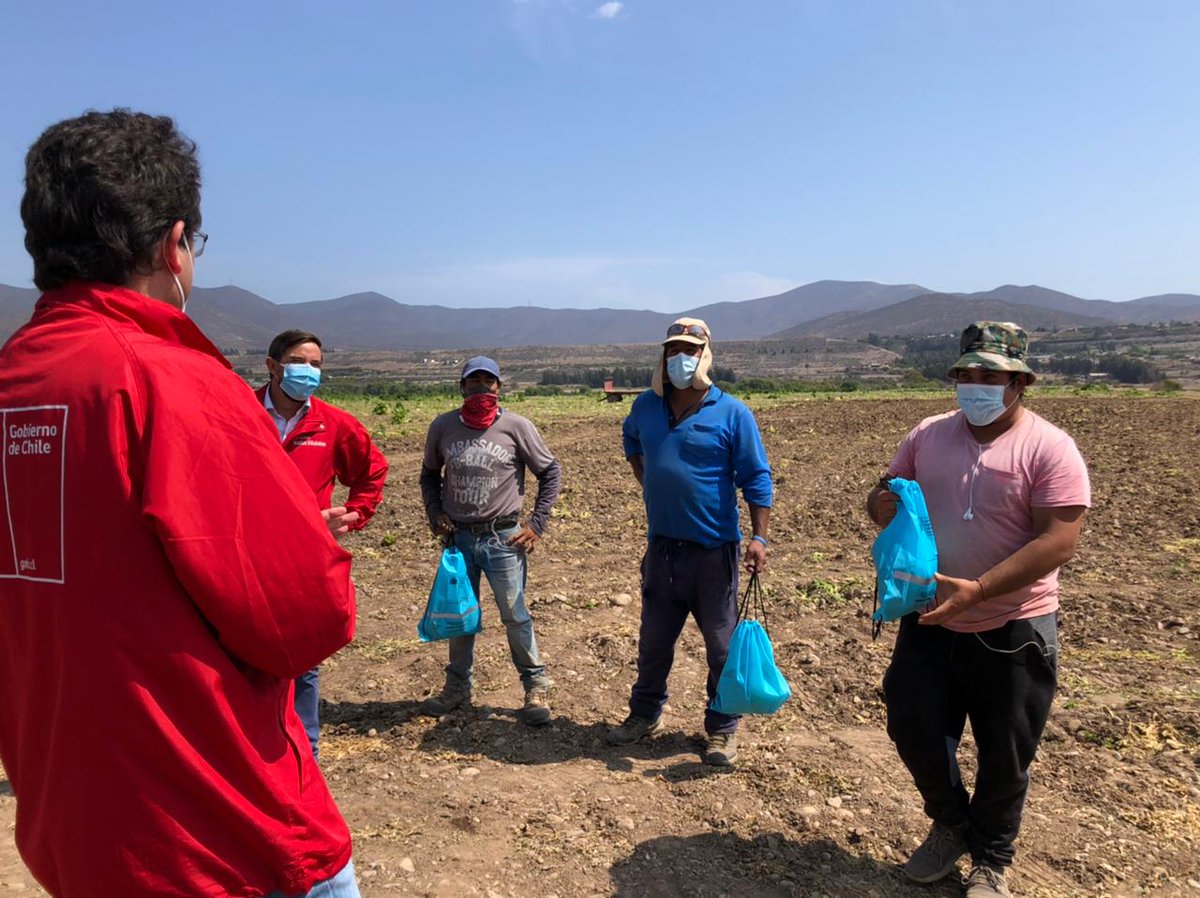 mintrabcoquimbo's tweet photo. #VeranoCheck 🌞✅ Hoy junto a @SubsePizarro y el @ISL_Coquimbo visitamos a la Agrícola Dallaserra en #LaSerena para difundir medidas preventivas de riesgos del verano y el #COVID19.
@MatiasVillaBott @PrevencionISL https://t.co/MNJQ6AHDFF