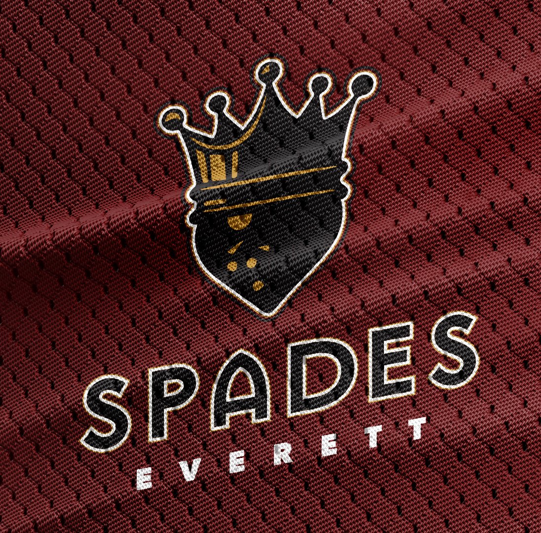 itchellmitchell's tweet image. Another one coming in hot. Everett Spades. boom.

#GraphicDesign #mascotlogo #branding #LadyGaga