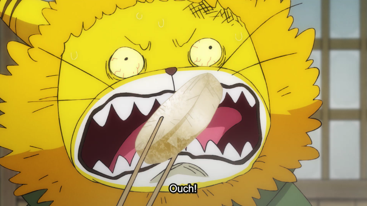 ToeiAnimation's tweet photo. Cat Viper can't take it anymore! 🙀😡🔥 #OnePiece962 https://t.co/OAPAE5OyVe
