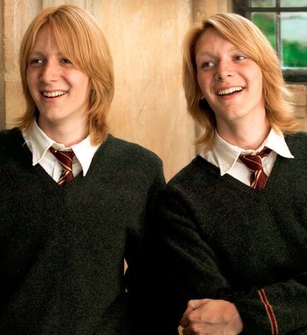 Happy 35th birthday to James and Oliver Phelps  