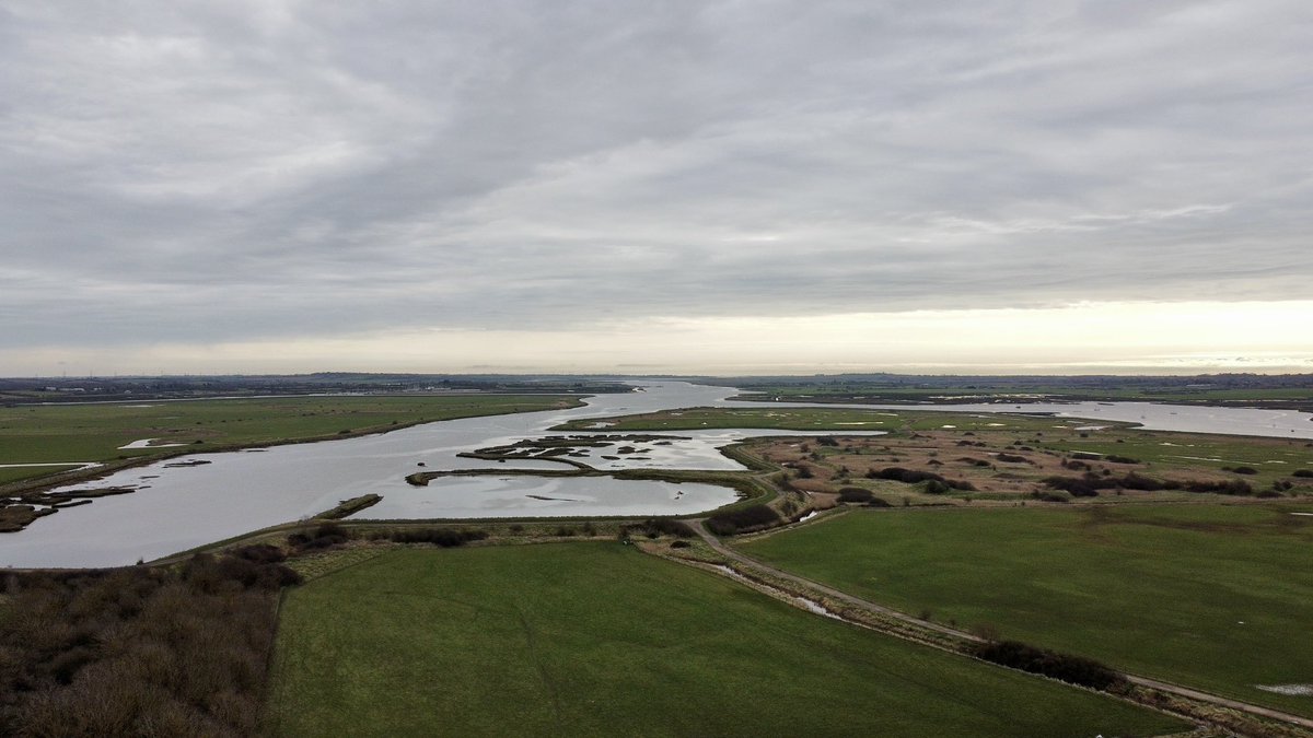 lowerbarnfarm's tweet photo. Whilst out this morning photographing a newly finished outdoor project over in @SouthWoodham couldn’t resist snapping these aerial shots of the #RiverCrouch 
@marsh_farm @EssexWeather @yachthavenfamb 
@HullbridgeNews 
#dronephotography https://t.co/TX7hwF2ikR