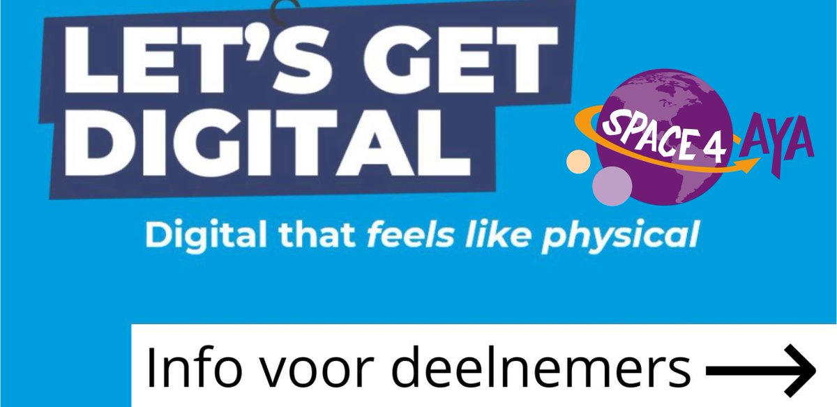 4 maart is het zover: het #SPACE4AYA congres! Dit jaar in een digitaal jasje. Mis het niet!

Naast presentaties en discussies is er tijd om uit te wisselen met anderen. 
Benieuwd wat er allemaal te doen is tijdens de dag op het online congresplatform? 👉🏼 
bit.ly/2NFCvPF