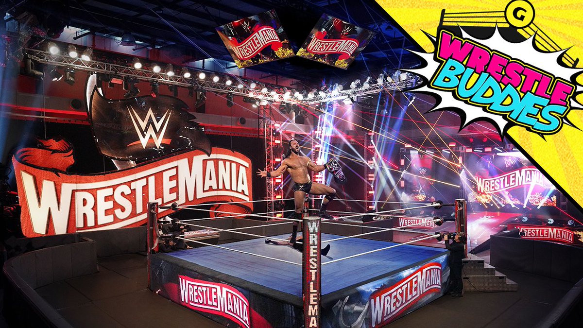 GameSpot's tweet photo. This week on @WrestleBuddies, we figure out if the road to #Wrestlemania actually exists and what WWE's Super Bowl of wrestling will look like this year!

Apple: https://t.co/qqEpAgJDbp
Spotify: https://t.co/3lA3oFTaZU https://t.co/OVDiCIvfRm