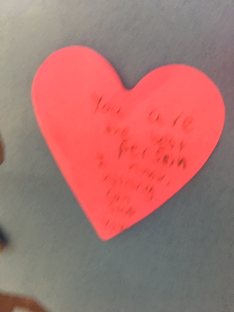 JC_Elementary's tweet photo. Messages of kindness and encouragement.    
@Surrey_Schools @JC_Elementary https://t.co/zWDEGk1sTt
