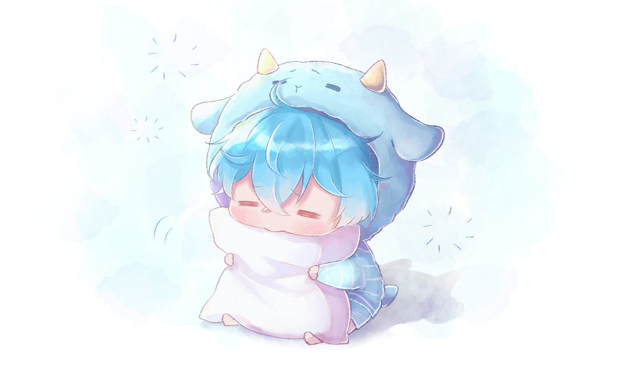 「早起き😪💙

#すとぷりギャラリー 
#ころんくん 」|ユリのイラスト