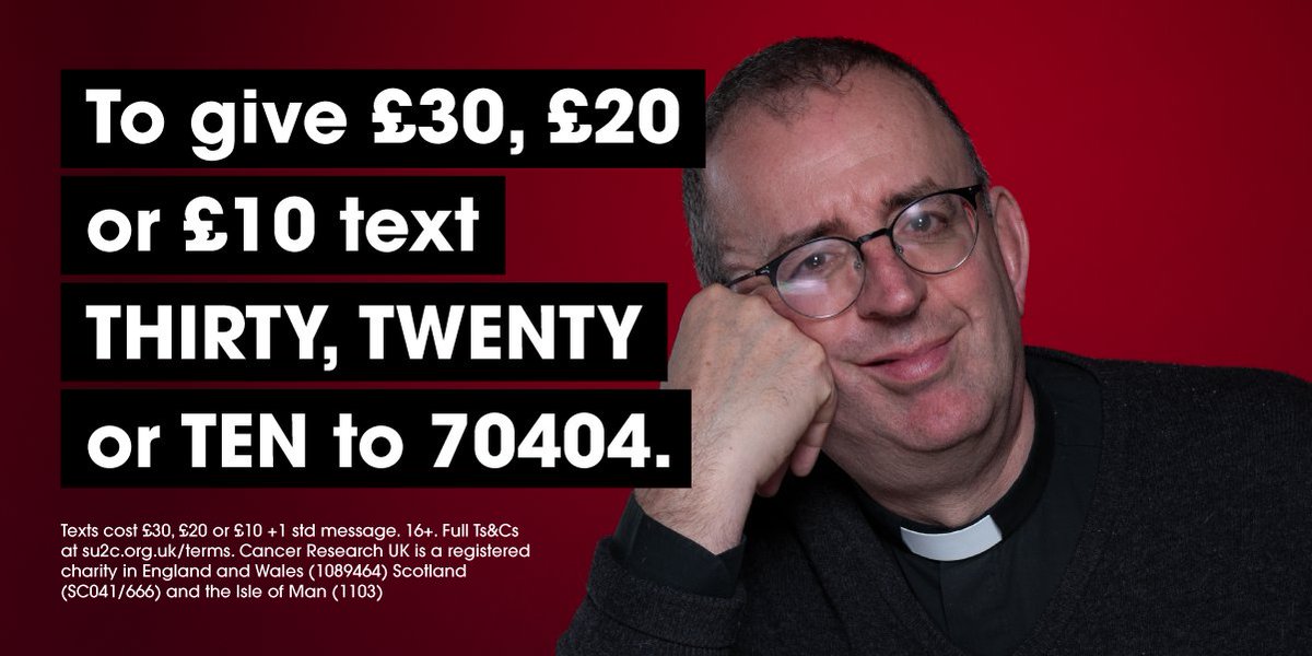SU2CUK's tweet photo. Tonight’s episode of #StandUpAndDeliver on @Channel4 is all in aid of our life-saving research. If you can, please #StandUpToCancer with us and donate.

📲 Text THIRTY, TWENTY or TEN to 70404 to donate £30, £20 or £10. 

Thank you! https://t.co/7cFmX7xSmw