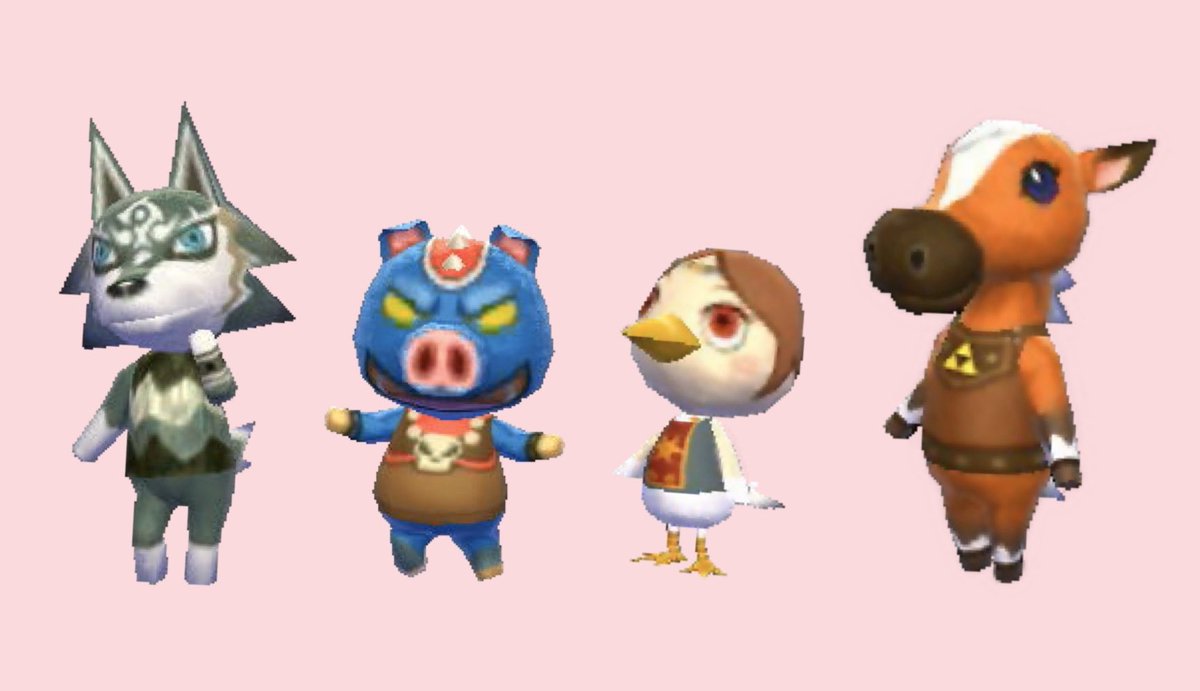 lastofmehdi's tweet photo. them brining back Sanrio villagers means we could get the Zelda villagers back too 😭😭😭😭 #acnh https://t.co/3rVkQyU26S