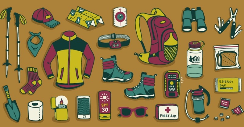 REI's tweet photo. So you can focus on your day adventure knowing you brought along what you need.