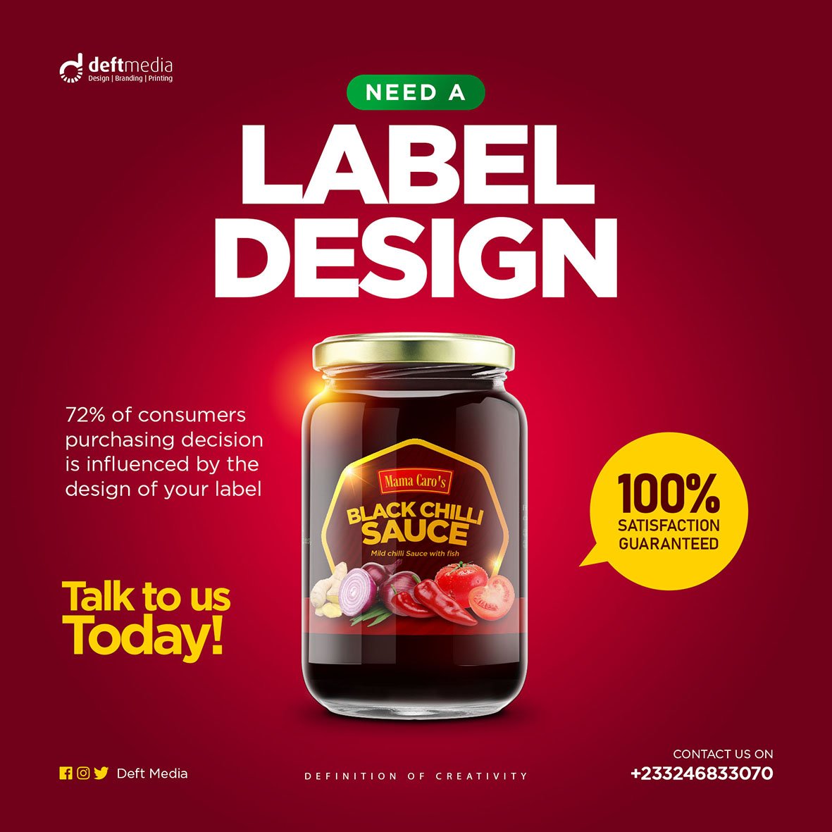Sauce / Shito label 🏷 design
