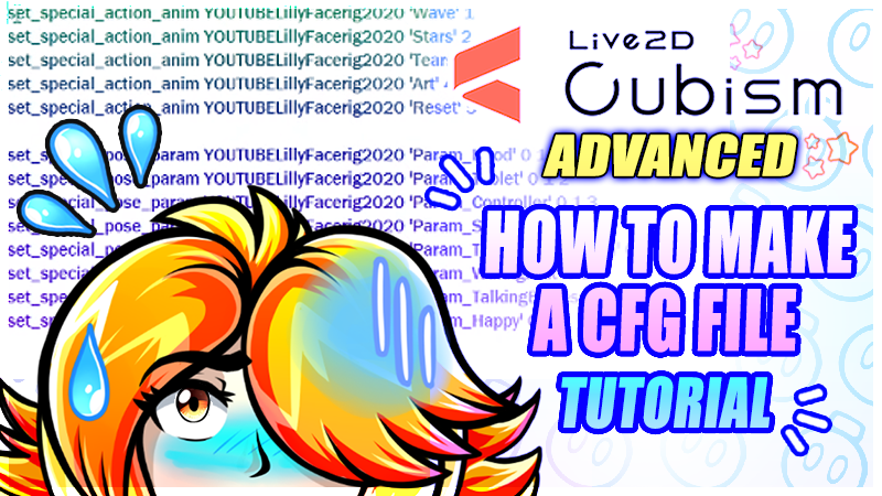 thedreamtrove's tweet photo. A standalone video all about how to make a CFG file for your Vtuber Model when using FaceRig! I also made another video previously all about how to duplicate your eye and using the Reflect Tool in Live2D! Links to the videos are in this Tweet! #Live2DTutorials #Live2D #VTuberEN https://t.co/O8pQpGzXEi