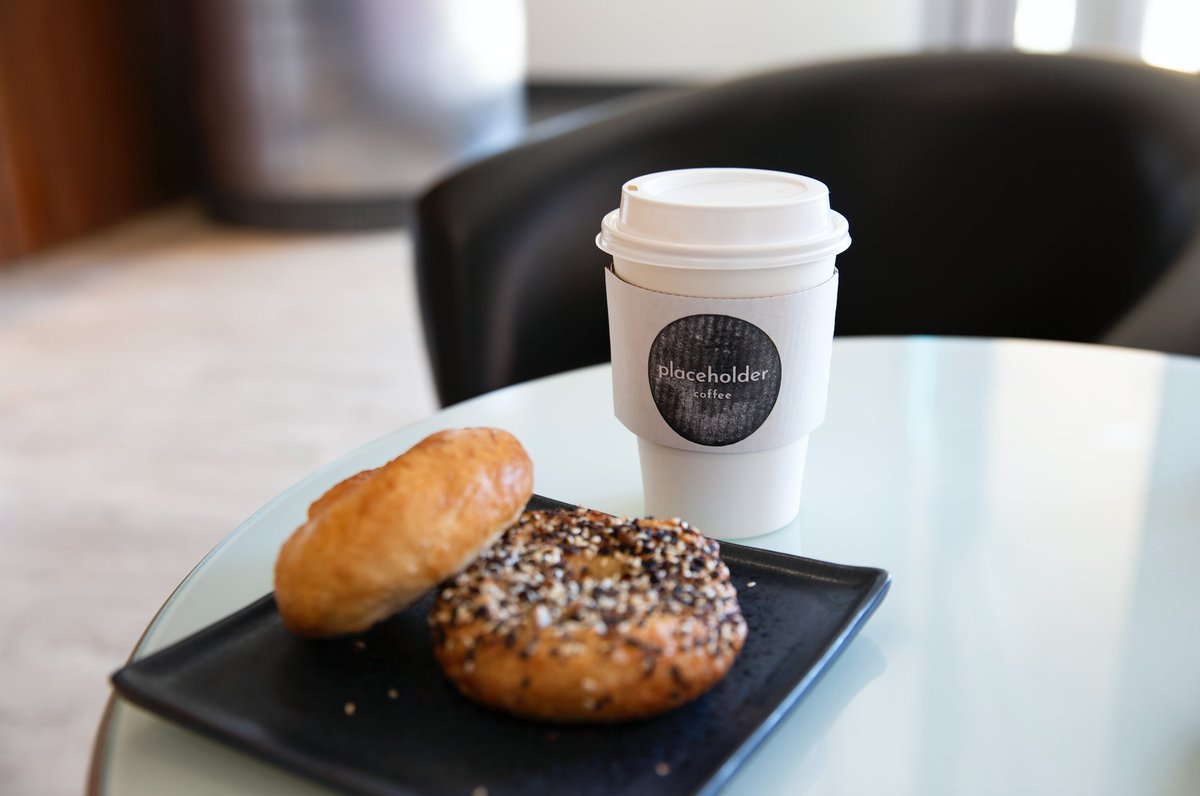 Visit Placeholder Coffee, a quirky experimental café located at The LUX. Stop by for breakfast and try their specialty coffee and an order of Wonder Balls or a bagel with dill cream cheese! ☕️ Dine in or order online for carry-out at placeholdercoffee.com #DowntownWichita