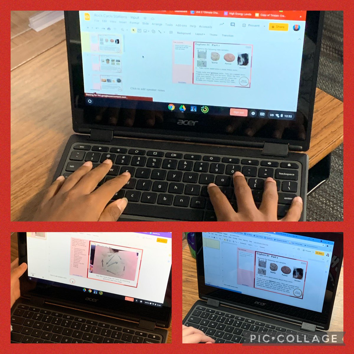 Keisha Telford (@kltelfor) on Twitter photo 6th grade <a href="/RochellRangers/">Rochell Elementary</a> exploring the rock cycle. #rockwallelemsci #ILoveRockwallISD #DLDay2021 6th grade <a href="/RochellRangers/">Rochell Elementary</a> exploring the rock cycle. #rockwallelemsci #ILoveRockwallISD #DLDay2021