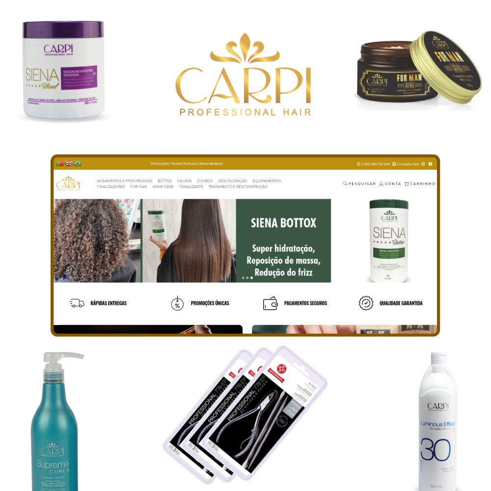 webplugpt's tweet image. Website desenvolvido pela WebPlug para a Carpi Cosméticos, uma empresa que comercializa produtos profissionais para cabeleireiros e estética com altíssima qualidade. 👩 👱‍♀️ 👩‍🦱 👩‍🦳 👩‍🦰