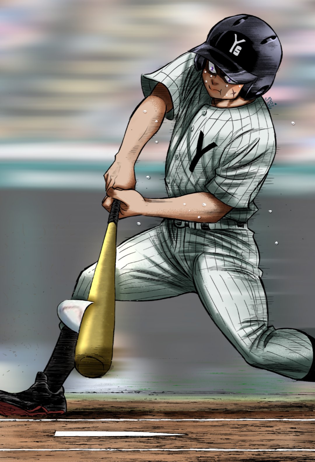 Hephep Horei Happy Birthday To One Of The Cutest Baby And One Of The Best Batter In Daiyaverse Todoroki Kuruma Raichi Hope To See Your Sweet Smile Soon 轟雷市生誕祭