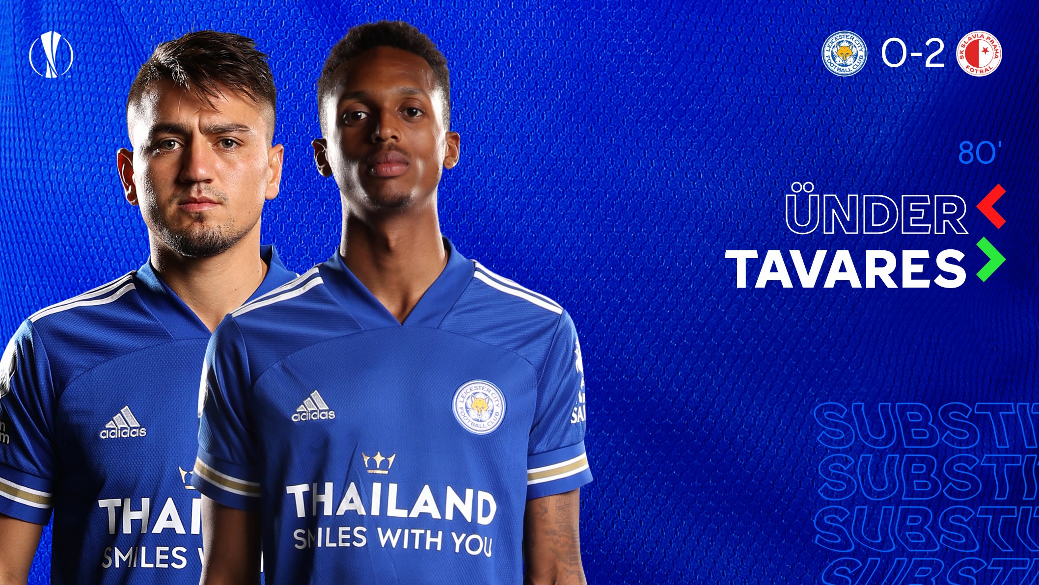 Leicester City On Comes Sidnei Tavares For His Leicester City Debut Uel Leisvp T Co 0ogzay534o Twitter