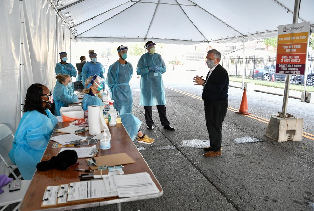 Yesterday, we passed the 1-million COVID-19 test mark in Davidson County and 400k of those tests were done at our Community Assessment Centers. This is a testament to our city and shows what we can do when we come together.