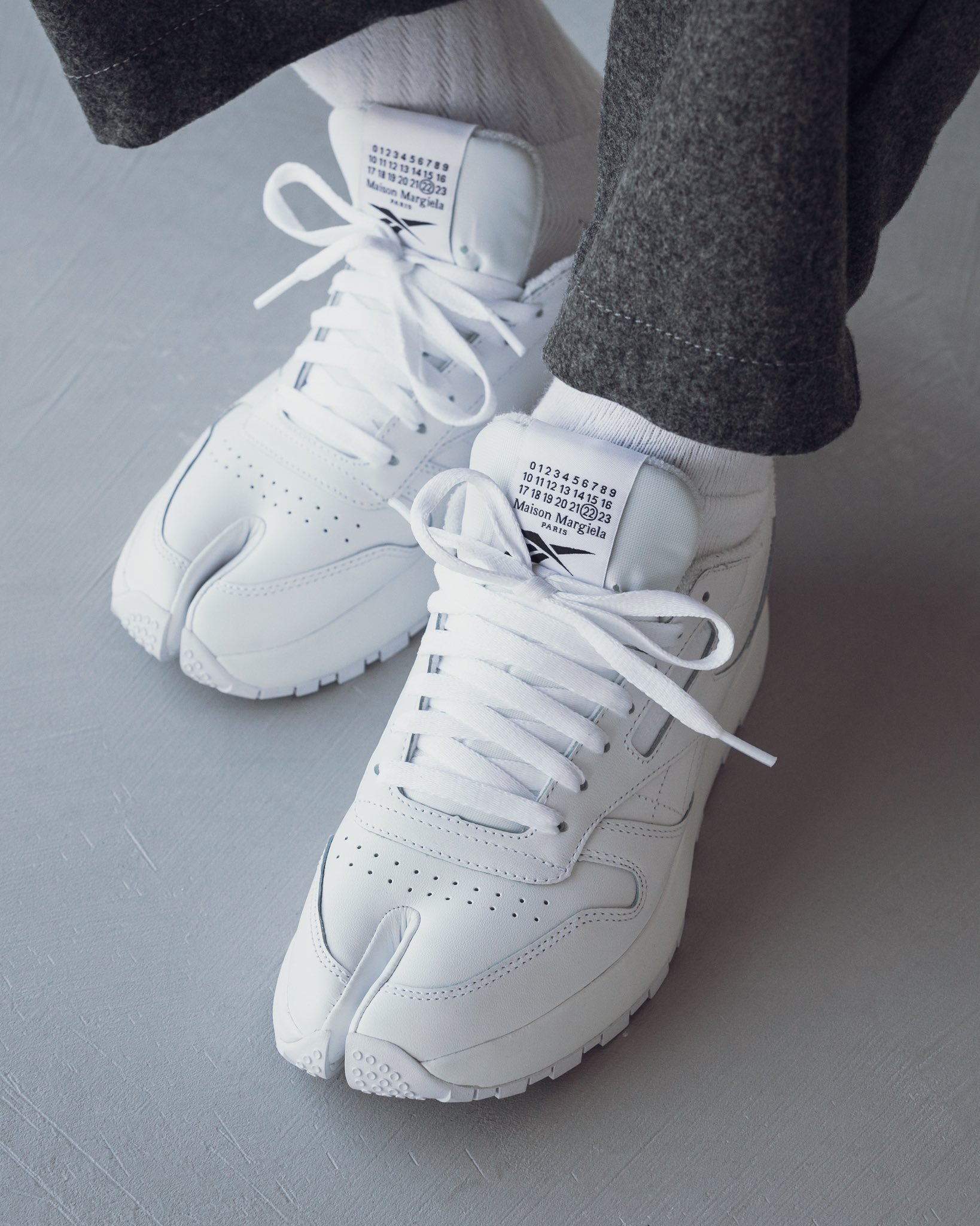 人気話題コラボ!Reebok x Maison Margiela Project 0 CL White Packer on X: