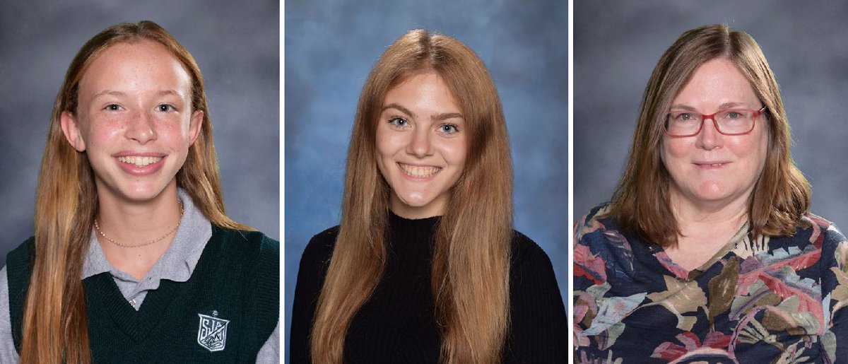 StJoeAngels's tweet photo. Hanna J. ’23 &amp; Sophie M. ‘21 were selected as Regional Winners for the Aspirations in Computing Award by @NCWIT! Dr. Rose Davidson (Curriculum Director) was selected as an Honorable Mention for the Regional Aspirations in Computing Educator Award! #IntellectualDistinction #STEM https://t.co/g6T6JqvETR