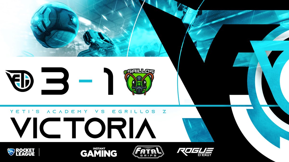 [#Resultados📝]

Ganamos en un partido muy igualado! GGs!💪

🆚 <a href="/grillos_eSports/">eGrillos Club 🦗</a> 
🏆 @LigaNox 
📝 3-1

#PlayBeyong #GoYETIS 🤍