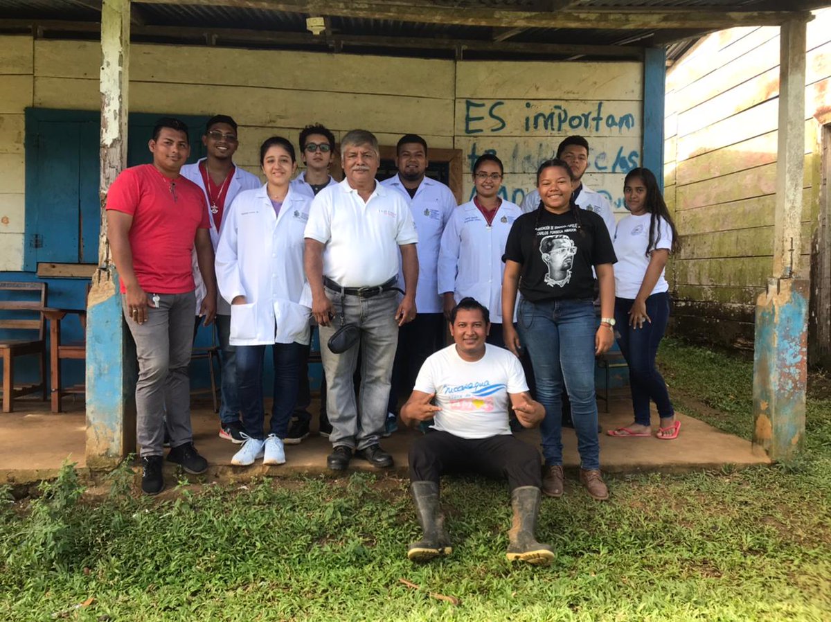 AEPCFA's tweet photo. Brigada médica #POLISAL #CienciasMédicas UNAN-Managua rumbo a las comunidades de San Mariano y Tik Tik Kaanu, en la #RACCS.
En atencion de:
📌Bioanálisis(examen de sangre, entre otros).
📌Microbiología(examen de heces, parásitos).
📌Nutrición(talla y peso de niños).
✊📖🖤❤️ https://t.co/6ISz9VSf3o