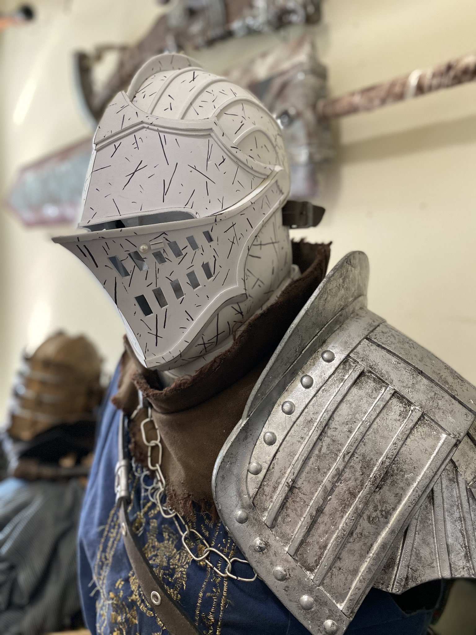 elite knight helmet