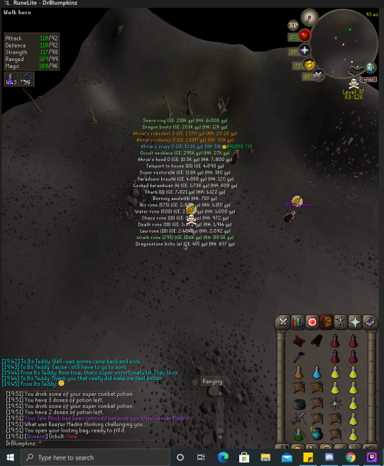 QUEENS_RS's tweet photo. It's been less than a week since @Carnage_osrs thought they could come into OUR WILDERNESS here are just a few donation pictures of the victims late EST #wekeepeating #dosomething #queens https://t.co/9g8jWCwhXg