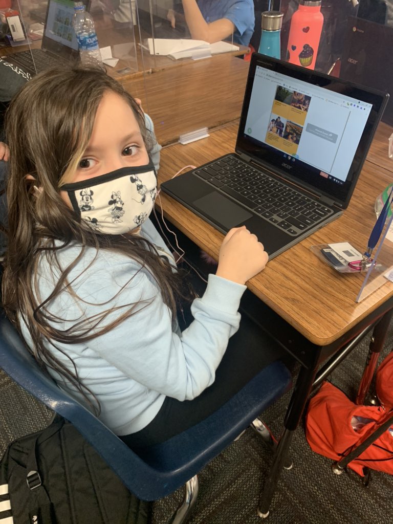 mrscurryteach's tweet photo. 4th graders used Epic Books to read our nonfiction digital texts. Our goal was to figure out the text structure so that we could find important ideas and summarize efficiently. #DLDay2021 #ILoveRockwallISD @RochellRangers https://t.co/SKMilWBt53